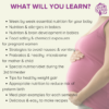 Pregnancy nutrition course كورس تغذية الطفل خلال شهور الحمل - Image 3